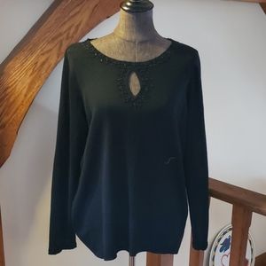 Emma James Beaded Sweater